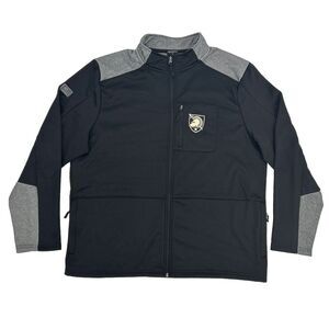 Army Black Knights Jacket Men's XL Black Gray‎ Colosseum Full Zip